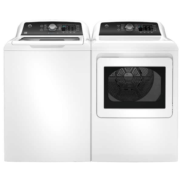 GE - 7.4 cu. ft. Electric Dryer with Sensor Dry in White