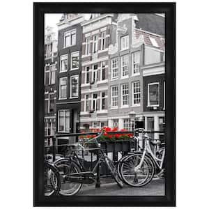 Grand Black Narrow Picture Frame Opening Size 24 x 36 in.