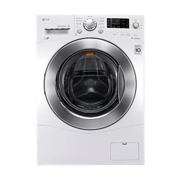 LG 2.3 cu. ft. High-Efficiency Front Load Washer in White, ENERGY STAR