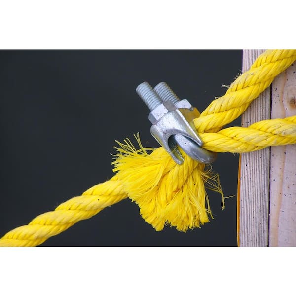 Mibro 3/4 in. x 150 ft. KingCord Yellow Twisted Polypropylene Rope, Sold by  the Foot at Tractor Supply Co.