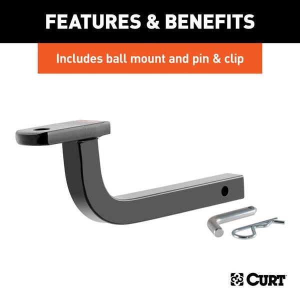 CURT Class 1 Trailer Hitch, 1-1/4