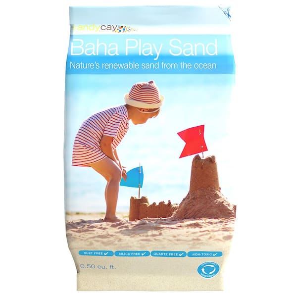 Calcean Renewable Biogenic 50 lbs. Baha Play Sand - Natural Sand