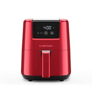 2 qt. Red Air Fryer with Digital Display