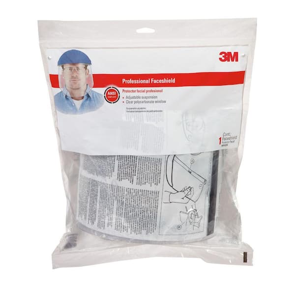 3m clear professional face shield