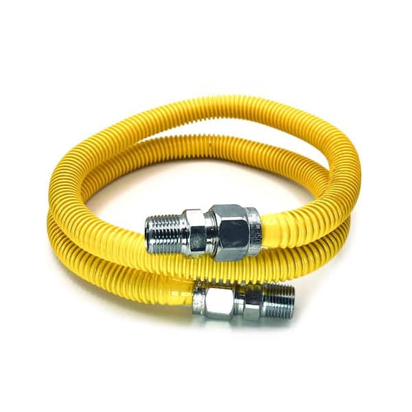 1/2 in. MIP x 1/2 in. MIP x 48 in. Gas Connector (5/8 in. OD) (106,000 BTU)