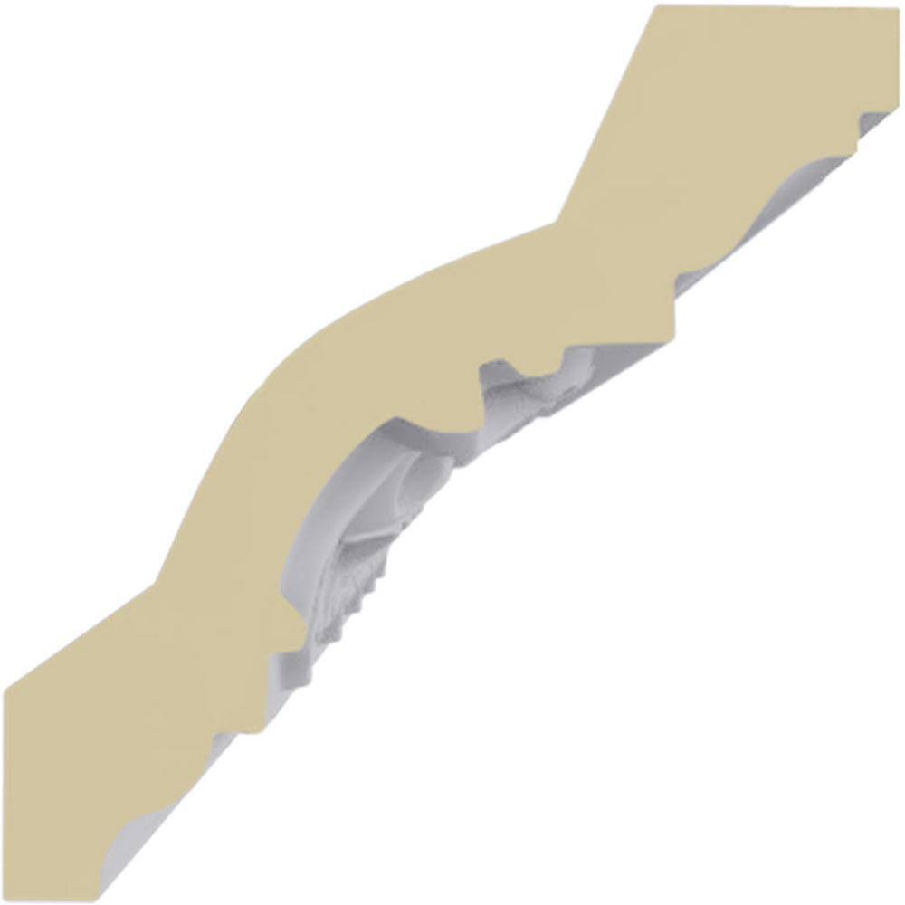 Versailles White Polyurethane Crown Moulding 94.5 inches