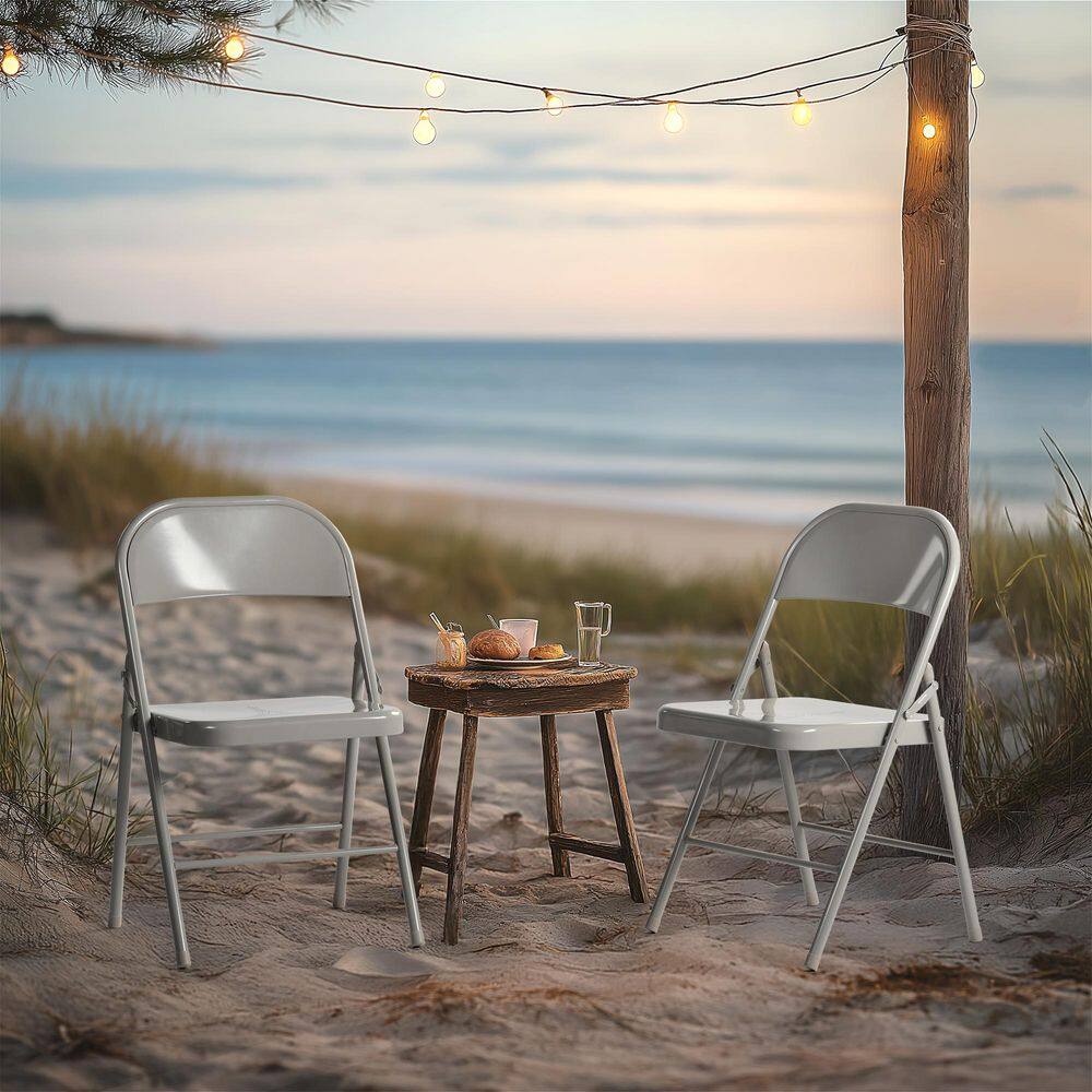 FRIACC EMG 4PK Grey Folding Accent Side Chair Set of 4-Modern, Stylish, and Functional price history on PriceWatchPro