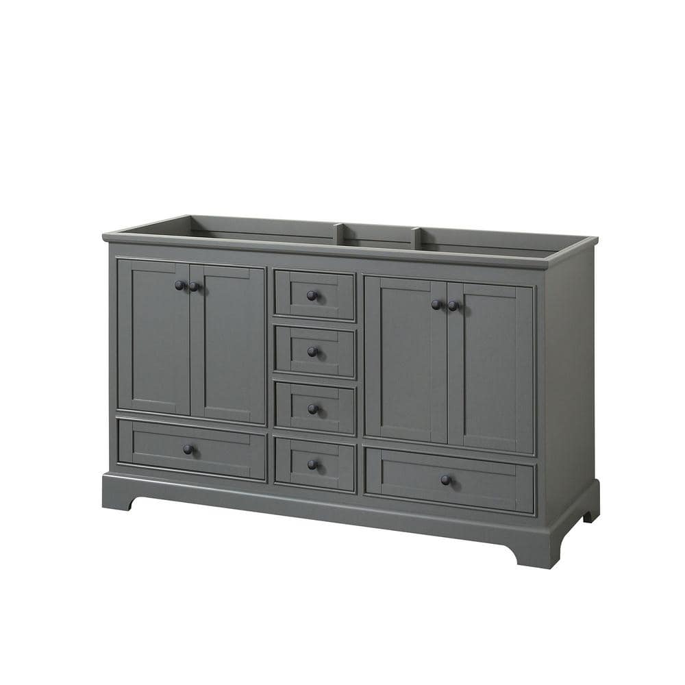 Wyndham Collection Deborah 59.25 in. W x 21.5 in. D x 34.25 in. H