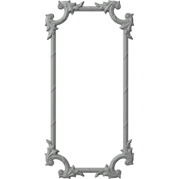 Ekena Millwork 13.35 Sq. Ft. Unfinished Polyurethane Tirana Panel Moulding Kit (Single Panel)