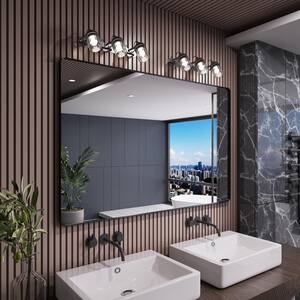Rizitoc 72 in. W x 32 in. H Rounded Rectangle Framed Wall Bathroom ...