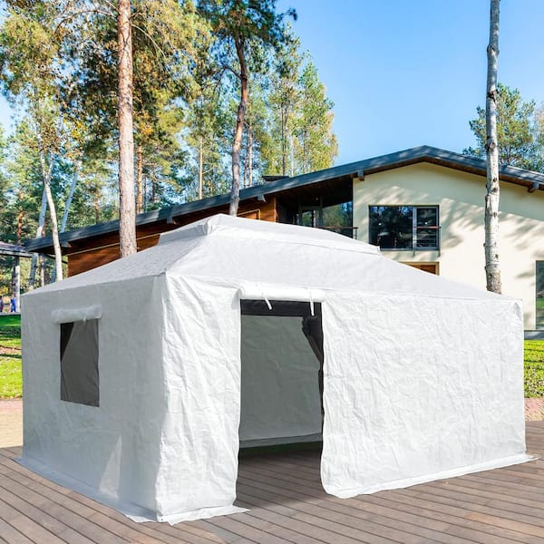 domi outdoor living 12 ft. x 20 ft. Universal Winter Cover for