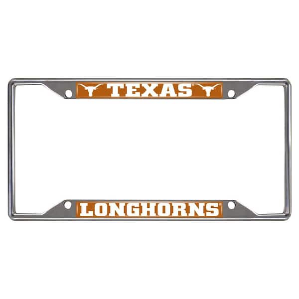 FANMATS NCAA - University of Texas License Plate Frame