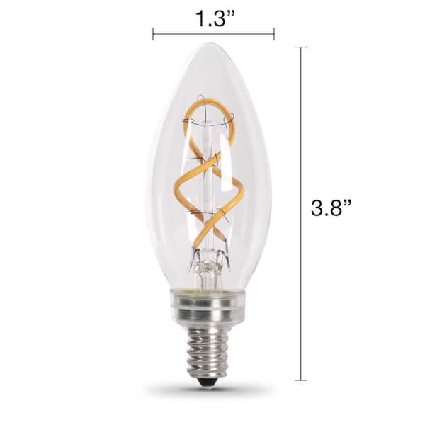 3.8 watt edison style led bulbs