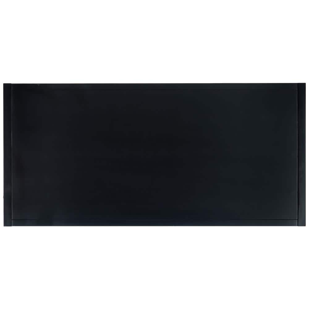 Ripley Black Mahogany Writing Desk with Drawer