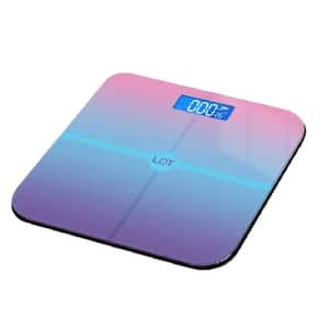 Square Household Health Electronic Weight Scale, Multicolor