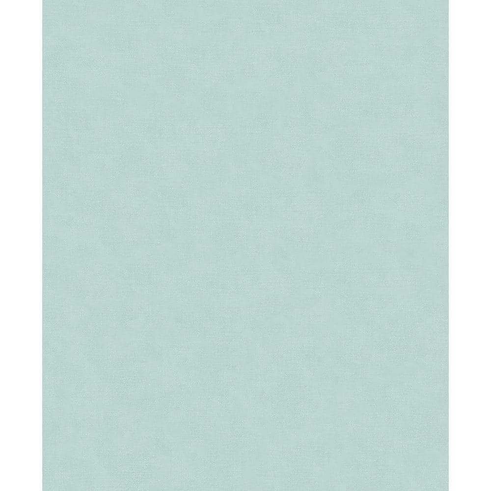 Flora Collection Blue Plain Texture Pearlescent Finish Non-Pasted Vinyl on 