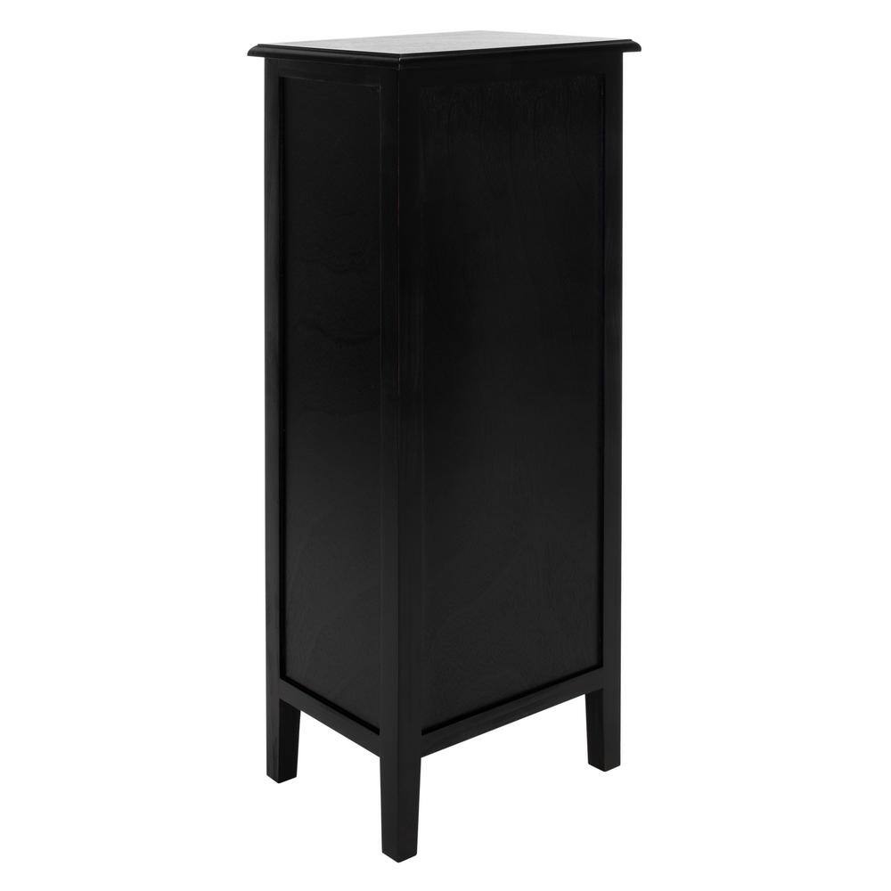 Michaela Rustic White Storage Side Table - thumbnail 8