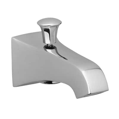 Kohler K-496-V-2BZ Memoirs Stately Wall-Mount 6 Diverter Bath spout with Deco Lift Rod Oil-Rubbed Bronze 