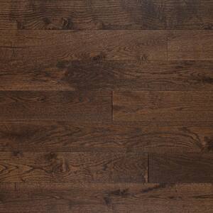 HOMELEGEND Coffee Oak 3/8 in. T x 5 in. W Wire Brushed Engineered ...