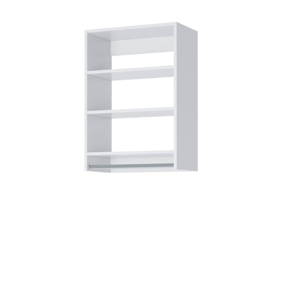 Vista Collection 19.5 in W-19.5 in W Gray Closet Kit Medium Hanging Wall Mounted 4-Shelf Wood Closet System price history on PriceWatchPro