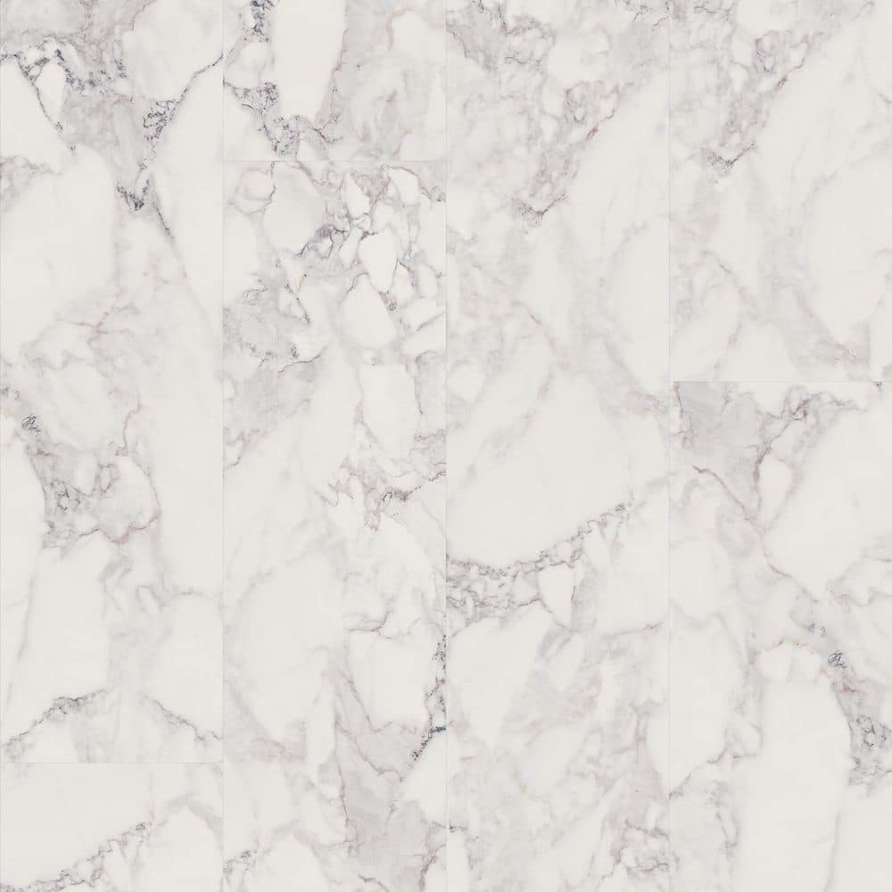 Take Home Sample-White Marble Waterproof Laminate Flooring price history on PriceWatchPro