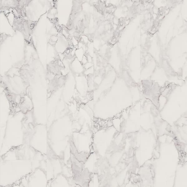 Take Home Sample-White Marble Waterproof Laminate Flooring