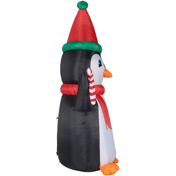 Holiday Living 3-Pack 24-in Penguin Free Standing Decoration with Clear  Incandescent Lights at