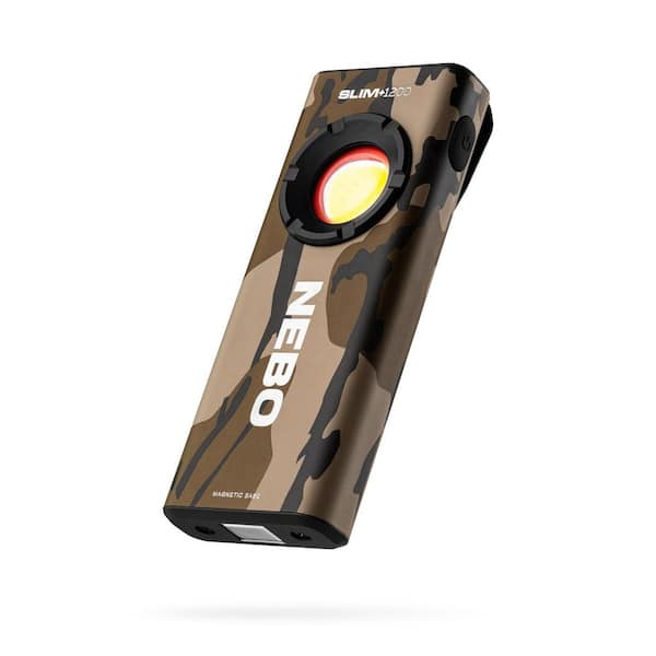 Slim 1200-Lumens RC Battery LED Camo Pen Flashlight