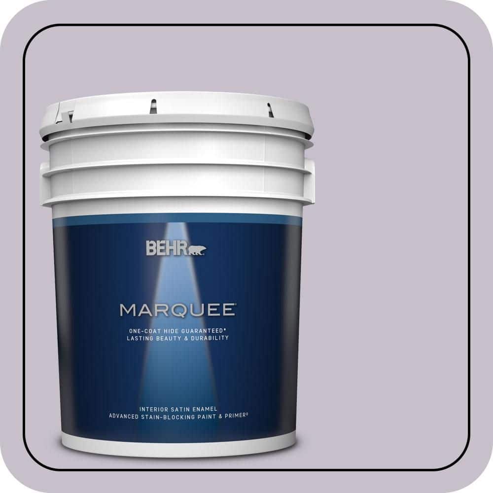 5 gal. #660E-3 Foxgloves Satin Enamel Interior Paint & Primer price history on PriceWatchPro