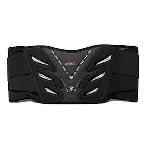 Black Advanced Honeycomb Technology Back Brace