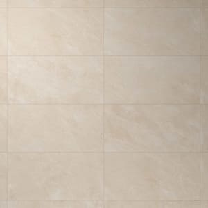 Monolith Crema Beige 11.81 in. x 23.62 in. Matte Porcelain Floor and Wall Tile (13.55 sq. ft./Case)