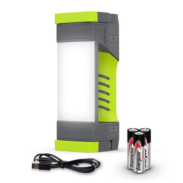 Pro Series Area Light, 1000 High Lumen, IP67 Waterproof, Hybrid Light (3 AA Batteries Included)