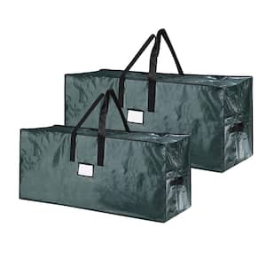 Elf Stor Deluxe Heavy-Duty Christmas Tree Canvas Storage Bag for Trees Up  to 9 ft. Tall HWD630068 - The Home Depot