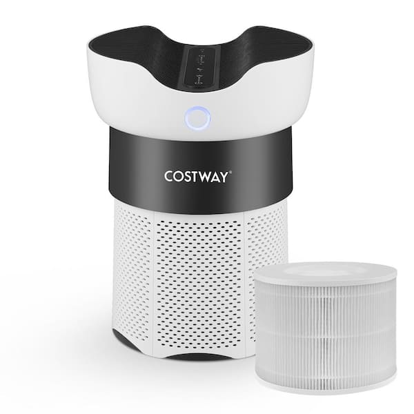 Costway Air Purifier Replacement Filter 3-in-1 H13 True HEPA for Dust Smoke Home Office