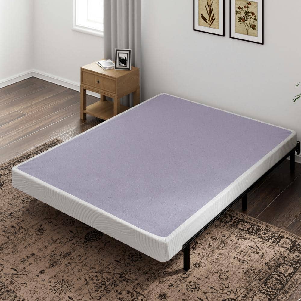King Size Bamboo Box Spring with Elastic Fabric Cover
