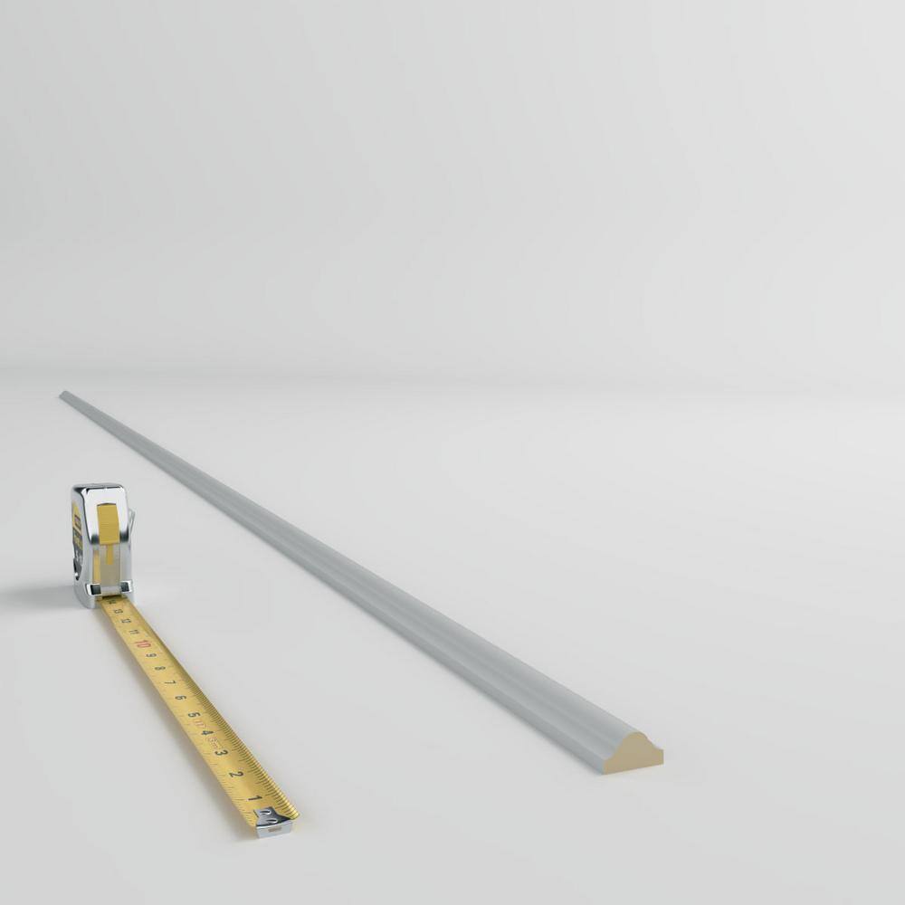 Primed White Polyurethane Wall Panel Moulding, 94.5 in