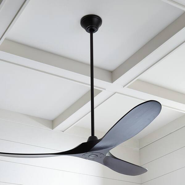 Matte Black Ceiling Fan 