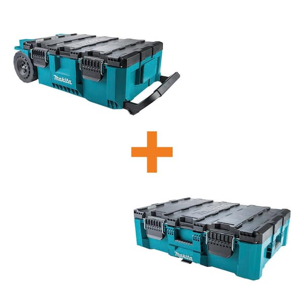 MAKTRAK Rolling Tool Chest with MAKTRAK Large Tool Box
