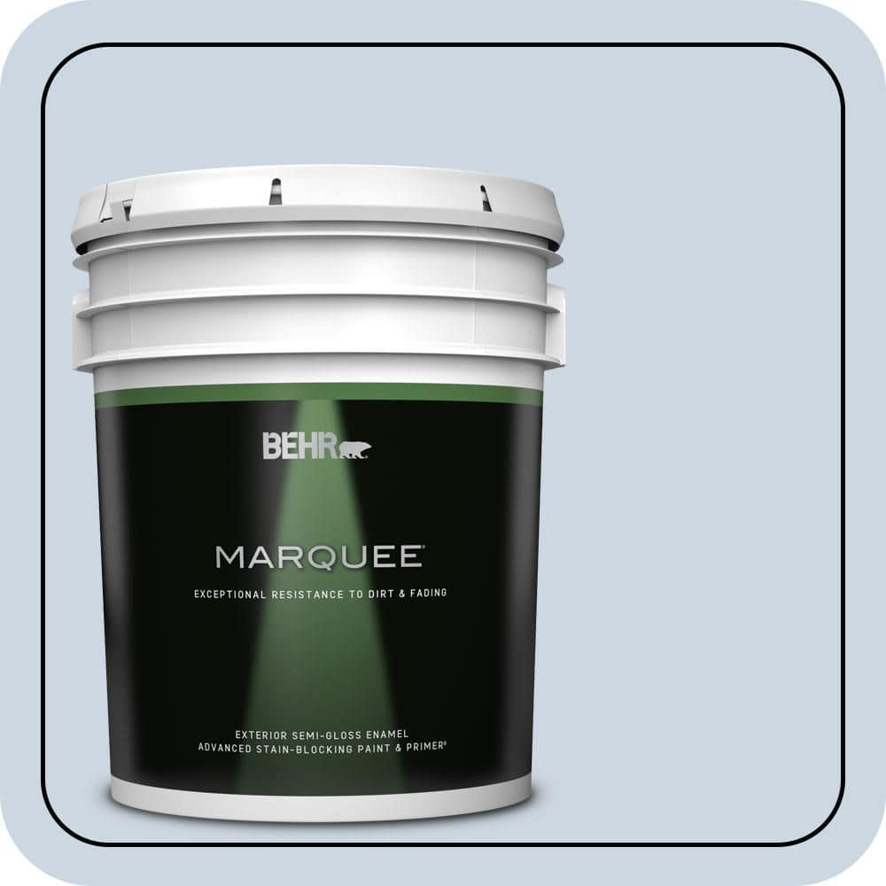 5 gal. #ICC-35 Blue Reflection Semi-Gloss Enamel Exterior Paint & Primer price history on PriceWatchPro
