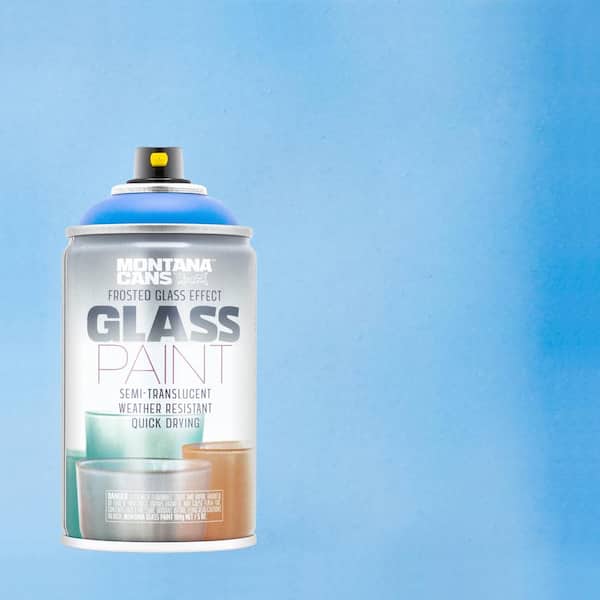 MONTANA 5 oz. EFFECT GLASS Paint Spray, Bay Blue