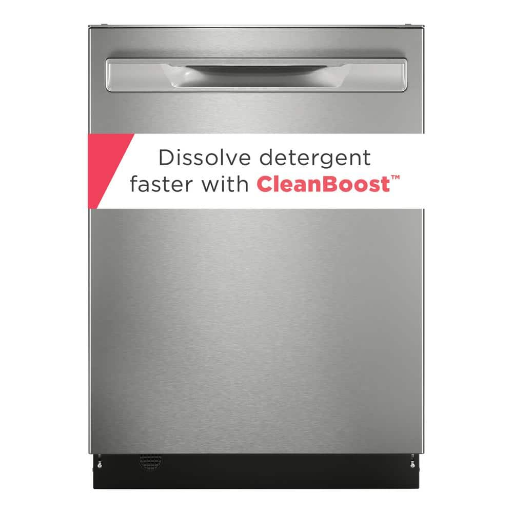 Frigidaire 24 in Top Control Built In Tall Tub Dishwasher in Stainless ...