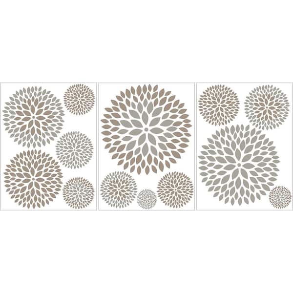 WallPops 39 in. x 17.25 in. Starburst Wall Decal