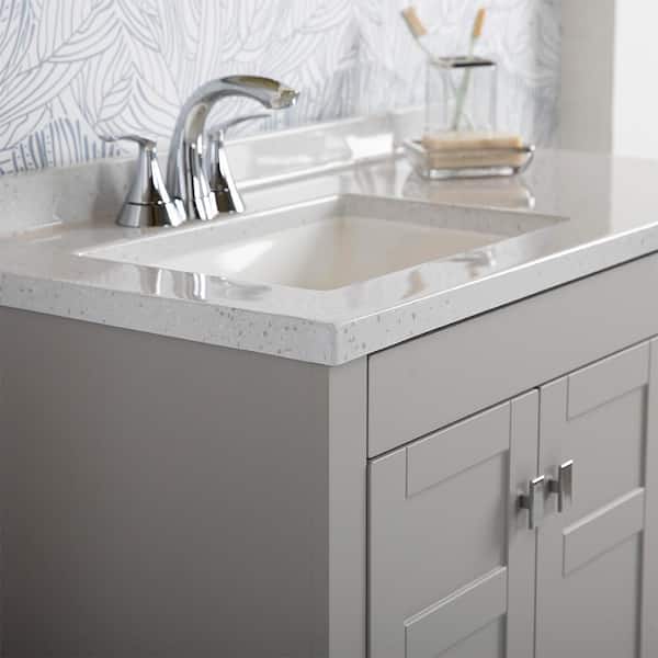 Home Decorators Collection Gray Vanity Sink Shelf Liner VSBL3336 - The Home  Depot