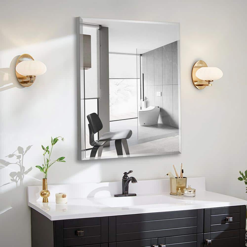Classic 24 in. W x 30 in. H Rectangular Aluminum Surface Recessed Mount Med