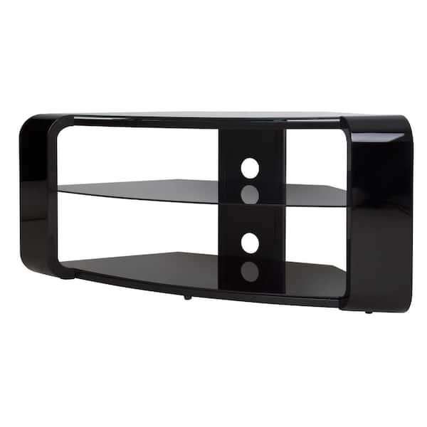 AVF Black Shelved Entertainment Center