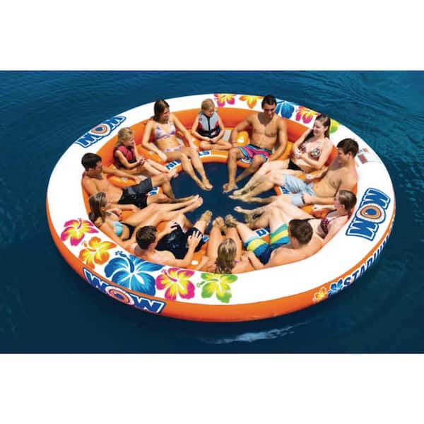 WOW WATERSPORTS Stadium Islander Towable for 12 Persons 14-2090 - The Home  Depot
