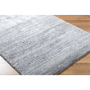 Portofino Charcoal/Light Sage Abstract 5 ft. x 7 ft. Indoor Area Rug