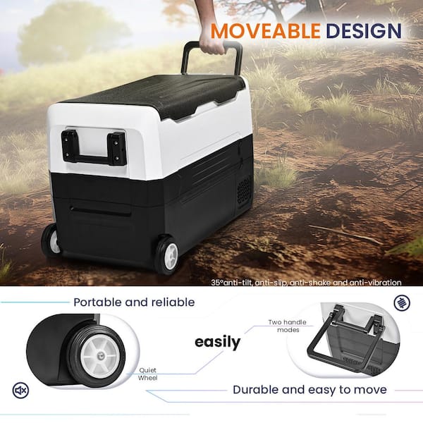 SIMZLIFE 2 cu. Ft. 48QT Outdoor Refrigerator Portable