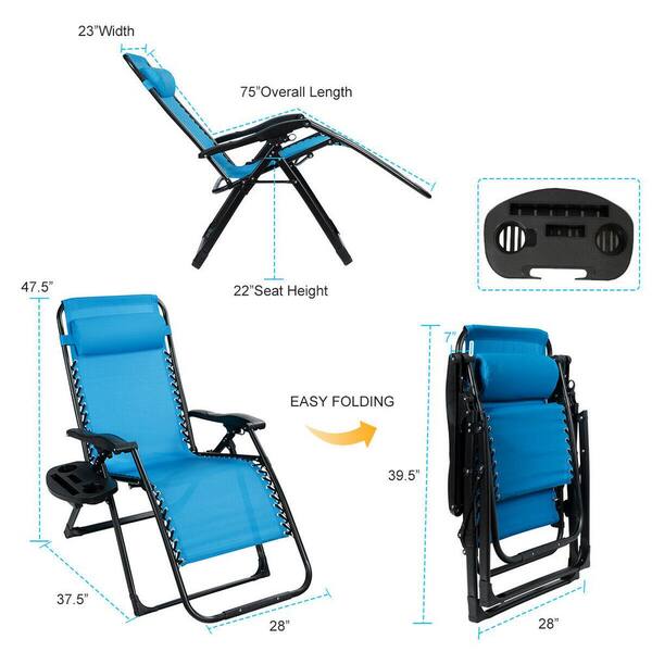 Costway zero 2024 gravity chair