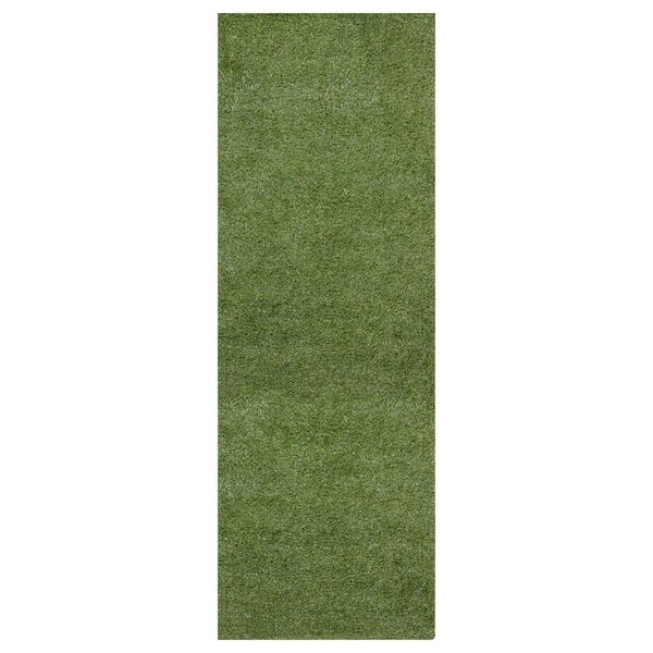 Evergreen Collection 3 ft. x 45 ft. Indoor/Outdoor Green Realistic Feel Artificial Grass Runner Rug,2 ft. 7 in. x 45 ft.